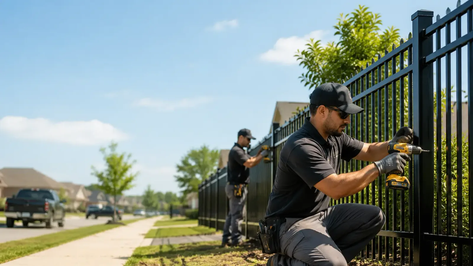 Metal Fence Installation in Pulaski, IA